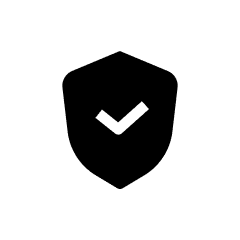 Shield with checkmark icon