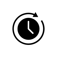 Time reset icon