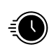 Speedy time concept icon